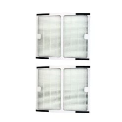 Crucial Air Filter Replacement Parts Compatible With Idlyis Part # IAP-10-125 And IAP-10-150 - Fits Idylis HEPA Style B Air Purifier Filter IAF-H-100B - Dust Mites With Vac Filters (2 Pack)