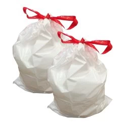 20pk Replacement Garbage Bags, Fits Simplehuman Trash Bins, 45L / 12-Gallon, Style-M