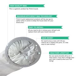 10pk Replacement 6 Qt Bags, Fits Oreck Commercial Backpack Vacuums, Compatible With Part PKBP10 8 10pk Replacement 6 Qt Bags, Fits Oreck Commercial Backpack Vacuums, Compatible With Part PKBP10 -Best Filter Shop 02 7af186bd 6bdb 4cb3 a68a 8ed24cea3cde