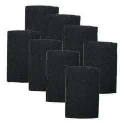 Crucial Air Replacement Air Filter - Compatible With Part # HAPF60, HAPF60-U3 & HAPF60PDQ-U Air Purifier Carbon Filters, Fit Harmony, Bionaire & GE Air Purifiers (8 Pack)