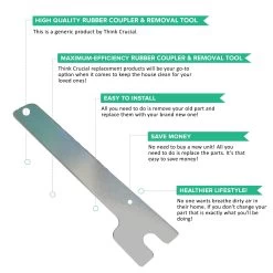 Replacement Blender Rubber Coupler & Removal Tool, Fits KitchenAid, Compatible With Part 9704230 -Best Filter Shop 03 2301219a 12f2 47fc bc6a cf3fb2679403