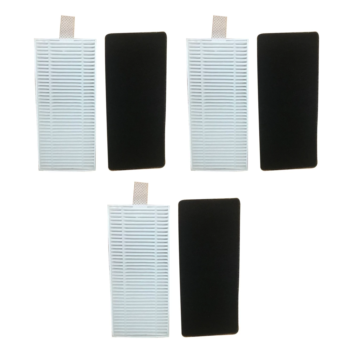 6PK Replacement Filter & Foam, Fit Eufy RoboVac 11 & 11C Vacuum Cleaners