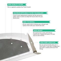 Replacement Dryer Lint Filter, Fits GE, Compatible With Part WE18M28 -Best Filter Shop 03 e052cdbf dfcd 4384 9ec6 0004ad514472