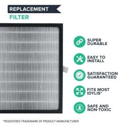 2pk Replacement HEPA Style D Air Purifier Filters, Fits Idylis, Compatible With Part IAF-H-100D -Best Filter Shop 03 f2749f09 220c 4384 8fb8 f09d8d5e55cd