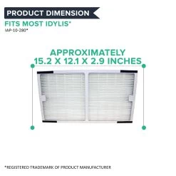 Crucial Air Replacement Parts Compatible With Idylis Air Purifier Filter Part # IAP-10-280 And Model IAF-H-100D - HEPA Style Filters For Home, Office - Air Purifier To Reduce Room Odor, Smell (1 Pack) 10 Crucial Air Replacement Parts Compatible With Idylis Air Purifier Filter Part # IAP-10-280 And Model IAF-H-100D - HEPA Style Filters For Home, Office - Air Purifier To Reduce Room Odor, Smell (1 Pack) -Best Filter Shop 04 1922e944 6b70 490d b104 0305bc64423d