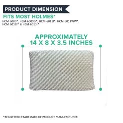 Replacement Humidifier Wick Filter, Fits Holmes HM850, 3400, 3500, 3501 & 3600, Compatible With Part HWF-75 -Best Filter Shop 04 438656ac 4439 4ce3 a163 5e959dcb9dae