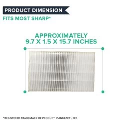 Sharp FZ-C100HFU True HEPA Style Air Purifier Filter, Compatible With KC-850U -Best Filter Shop 04 ba83f003 f169 42d9 a819 c56bd87be507