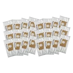 24pk Replacement Cloth Bags, Fits Electrolux Style S & Eureka Style OX, Compatible With Part 61230, 61230A, 61230B & 61230C
