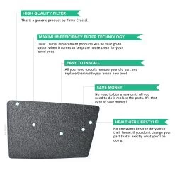 Crucial Air Replacements Compatible With Blueair 500 & 600 Series Air Purifier Filters W/ Built-In Odor Neutralizing Particle Pre-Filter, Fits ALL 500 & 600 Series Air Purifiers 11 Crucial Air Replacements Compatible With Blueair 500 & 600 Series Air Purifier Filters W/ Built-In Odor Neutralizing Particle Pre-Filter, Fits ALL 500 & 600 Series Air Purifiers -Best Filter Shop 04 d15f867c c38a 4562 9db6 5496e6080bb8