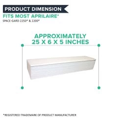 2pk Replacement Aprilaire 201 Air Filters, Fits Aprilaire 2200 & 2250 Air Purifiers 10 2pk Replacement Aprilaire 201 Air Filters, Fits Aprilaire 2200 & 2250 Air Purifiers -Best Filter Shop 05 6ff957cc c520 465b 8740 7241dcb7923f