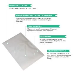 8pk Replacement Filter Cartridges, Fits Electrolux Aerus AP100 Series, Compatible With Part LE-2100 -Best Filter Shop 05 81ad40a9 d3ac 4fa0 aabe 4c05010d8dbf