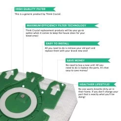 25pk Replacement Type U Allergen Bags & 10 Filters, Fits Miele Deluxe, Compatible With Part 07282050 -Best Filter Shop 05 c0b91d76 2aba 4ef5 9870 4a32f552f725