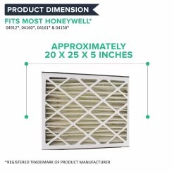 Replacement 20x25x5 MERV-8 HVAC Furnace Filter, Fits Honeywell F100, F200 & SpaceGard, Compatible With Part FC100A1037 -Best Filter Shop 06 1a650d5e 340a 4913 bf53 766b3d0cac7c