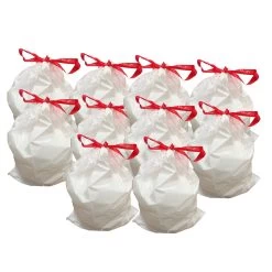 100pk Replacement Garbage Bags, Fits Simplehuman Trash Bins, 45L / 12-Gallon, Style-M