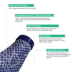 Replacement Washable & Reusable Pre Filter, Fits Dyson DC58 & DC59, Compatible With Part 965661-01 -Best Filter Shop 06 5c9c2e82 6d7a 424d b3ce 9b4fc76b0d04