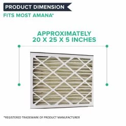2PK Replacement Merv 8 20 In X 25 In X 5 In Pleated HVAC Air Filters, Fits Amana MU2025 -Best Filter Shop 06 9492ea07 21e8 4579 b6c1 f7bd9c76a12e