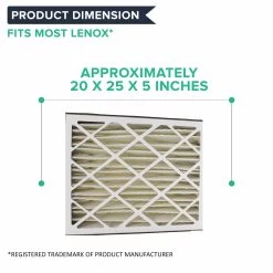 3pk Replacement 20x25x5 MERV-8 Furnace HVAC Filters, Fits Lennox, Compatible With Part X6673 -Best Filter Shop 06 97aec068 3746 4c26 b45a 13a639389f6e