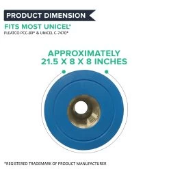 4pk Replacement Pool Filters, Fits Pleatco PCC80 & Unicel C-7470 10 4pk Replacement Pool Filters, Fits Pleatco PCC80 & Unicel C-7470 -Best Filter Shop 06 bc1e424b 99c9 4670 bbf8 0d32fbcc13cb