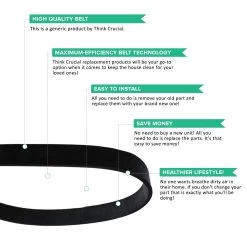 8pk Replacement Style 7, 9, 10 & 12 Belts, Fits Bissell CleanView & More, Compatible With Part 32074 & 3031120 9 8pk Replacement Style 7, 9, 10 & 12 Belts, Fits Bissell CleanView & More, Compatible With Part 32074 & 3031120 -Best Filter Shop 06 f0ea9dc4 543a 46f0 9cfc 5eda756b6973