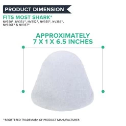 Replacement 4 Foam & 4 Felt Filters, Fits Shark NV350 Navigator Lift-Away Series, Compatible With Part XFF350 & XFF350NZ -Best Filter Shop 07 1f243105 6ab0 4810 8a82 601599a4877b