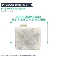 Think Crucial Air Filter Replacement Parts Compatible With Aqueon QuietFlow Generic Charcoal Filter - Aquarium Filters Medium Charcoal Cartridge - Cartridges For Fish, Turtle Tank, Aquariums (9 Pack) -Best Filter Shop 07 3c9eb068 b300 4213 8cb0 bf3de5e8f950