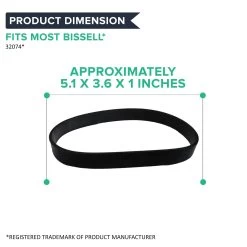 Replacement Style 7, 9, 10 & 12 Belts, Fits Bissell CleanView & More, Compatible With Part 32074 & 3031120 -Best Filter Shop 07 c7cbc8b7 263d 48ef a9f6 b8134347e8e5