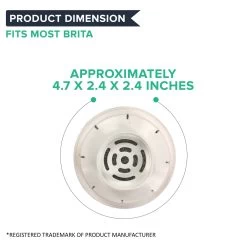 Replacement Water Filter, Fits Brita Pitchers & Dispensers -Best Filter Shop 08 3c733827 3ad4 4ac7 bb5e 2d1bb202976e