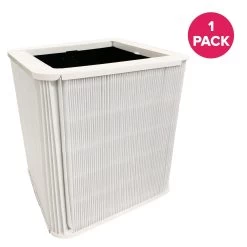 Crucial Air Particle And Carbon Filter Replacement Part Compatible With Blueair Blue Pure Air Purifier Model 211+, Foldable, Bulk