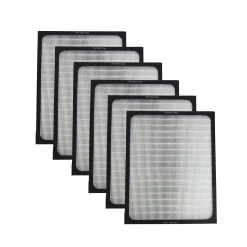 Crucial Air Replacements For Blueair Deluxe 200/300 Series Air Purifier Filter W/ Built-In Odor Neutralizing Particle Pre-Filter, Compatible With ALL 200 & 300 Series Air Purifiers -Best Filter Shop 200 300 FILTER 04