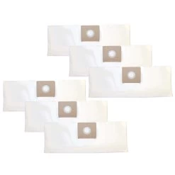 Think Crucial Replacement Vacuum Bag Compatible With Shop-Vac Part # SV-9066700, Fits Type A 1.5 Gallon Shop-Vac Wet And Dry Vacuum - (6 Pack)