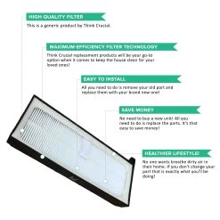 Replacement Filter For Shark Ion Robot Vacuum, Compatible With RV700 RV720 RV750 RV750C & RV755 Models -Best Filter Shop 2 60eb6d91 e07a 4e20 839d 356a67594813