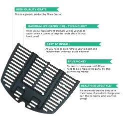 2pk Replacement Long Lasting Cooking Grate, Fits Weber Grills, Compatible With Part 7645 & 65811, 21.5 X 15.3 X .5 -Best Filter Shop 3 0ce367aa 8ade 4d6b 95e6 1d9a26e50d4f