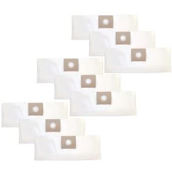 Think Crucial Replacement Vacuum Bag Compatible With Shop-Vac Part # SV-9066700, Fits Type A 1.5 Gallon Shop-Vac Wet And Dry Vacuum - (9 Pack)