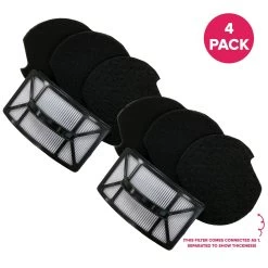 Think Crucial Part 1604127 Compatible Eureka Vac Powerlifter Pet Powertrak 1790 1307 1309 1309R 1793 1790 17939 Washable Foam Pre Filter 1604127 HEPA Style Post Filter Kit 1604130 -Best Filter Shop 4PK 1 caeb2755 8160 4cab b85e 2fab16050c59