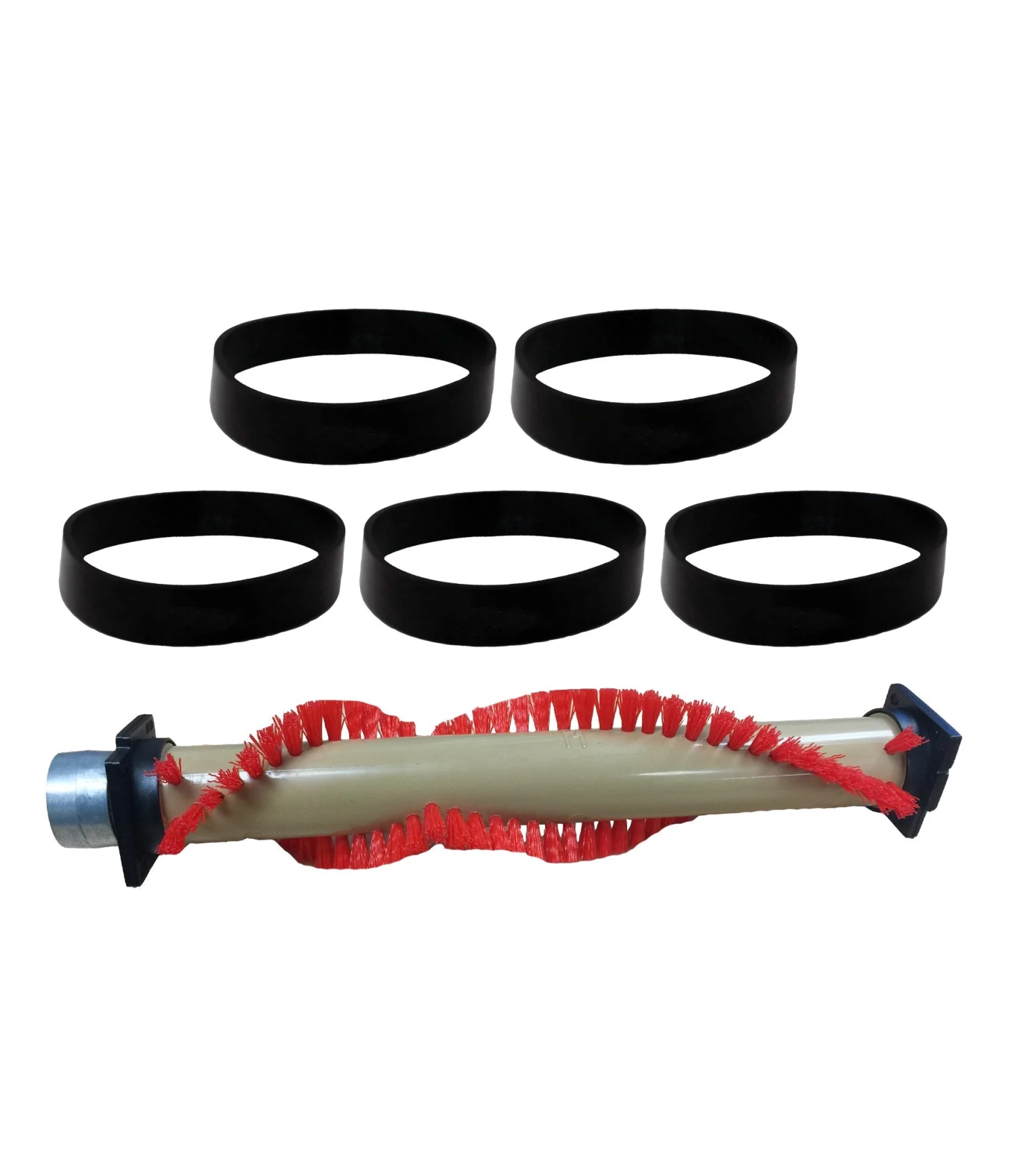 Replacement Roller Brush & 5 Belts, Fits XL Oreck, Compatible With Part 016-1152, 75202-01 & XL010-0604 3 Replacement Roller Brush & 5 Belts, Fits XL Oreck, Compatible With Part 016-1152, 75202-01 & XL010-0604