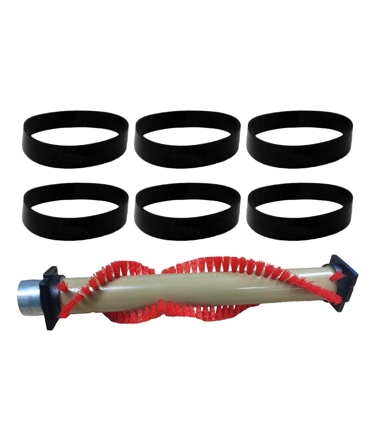 Replacement Roller Brush & 6 Belts, Fits Oreck XL, Compatible With Part 016-1152, 75202-01 & XL010-0604 3 Replacement Roller Brush & 6 Belts, Fits Oreck XL, Compatible With Part 016-1152, 75202-01 & XL010-0604