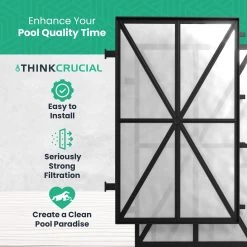 Think Crucial Replacement Spring Filter Cartridge Compatible With Maytronics Dolphin, Nautilus CC Plus, M200, M400, M500, M4, M5, Wave 65, Wave 90, Oasis Z5 Models, Part# 9991433-R4 (4 Pack) -Best Filter Shop 71jFUckIzcL