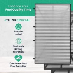 Think Crucial Replacement Ultra Fine Filters Compatible With Maytronics Dolphin, Nautilus CC Plus, M200, M400, M500, M4, M5, Wave 65, Wave 90, Oasis Z5 Models, Part# 9991432-R4 - Large Filter Panels 11 Think Crucial Replacement Ultra Fine Filters Compatible With Maytronics Dolphin, Nautilus CC Plus, M200, M400, M500, M4, M5, Wave 65, Wave 90, Oasis Z5 Models, Part# 9991432-R4 - Large Filter Panels -Best Filter Shop 819FFmS lKL
