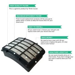 Shark 153FFJ Hose NV350 Foam Felt HEPA Filter Kit XFF350 XHF350 -Best Filter Shop 81jQ25OUgtL. SL1500 9e2b7894 3e16 4c65 935e 888f1b5246f7