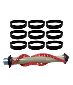 Replacement Roller Brush & 9 Belts, Fits XL Oreck, Compatible With Part 016-1152, 75202-01 & XL010-0604