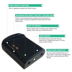Replacement Rechargeable Battery, Fits Eureka Series 96, Compatible With Part 60776, 68112, 25-0010-02 & 39150 -Best Filter Shop BATTERY VALUE PROPS