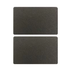 Think Crucial Replacement Air Filters - Compatible With Black & Decker 4.6 X 4.2 X 0.3 Rectangle Carbon Filter Part - Premium Parts To Pair With Model BDASV102 Airswivel Vacuum Cleaners - (2 Pack)