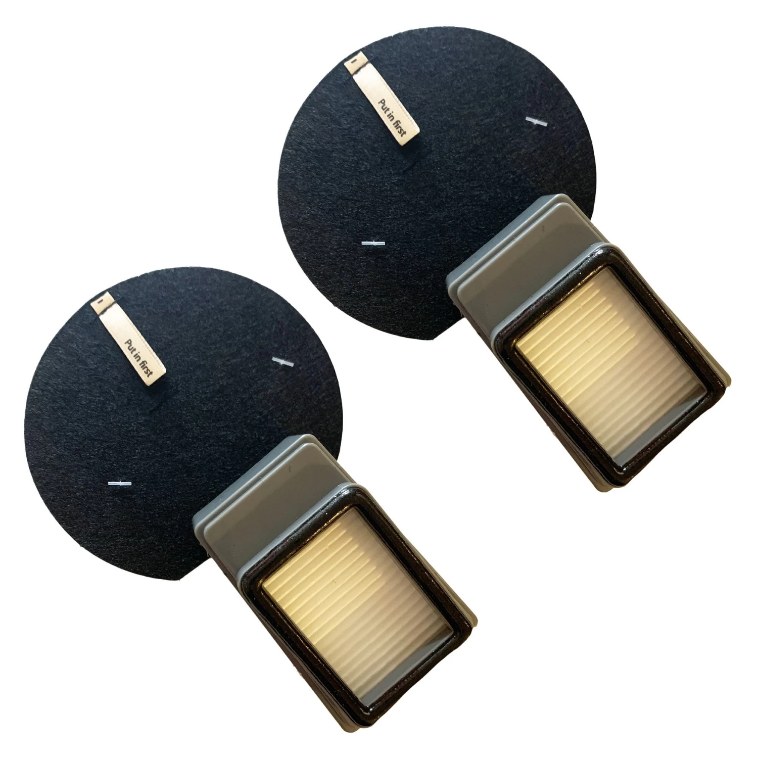 1 Pre & 1 Post Filter, Compatible With Bissell Part # 1621427, 1621616, 1621064 & 2792, Fits ICONpet Stick Vacuum Cleaner Models 22883 22889,2288, 22882, 22888, 2746A,2746 & 27468, Washable & Reusable (2 Pack) - Image 6