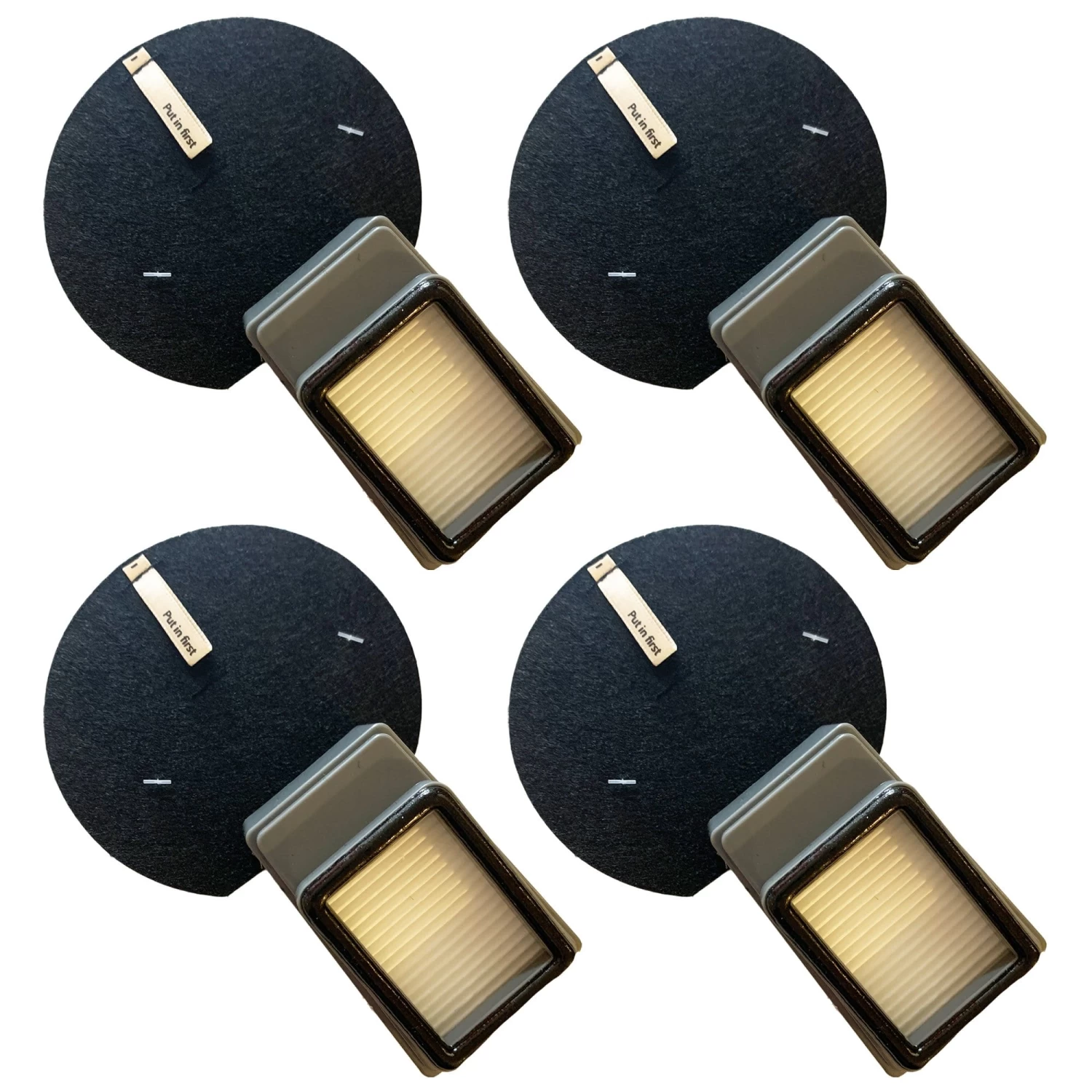 1 Pre & 1 Post Filter, Compatible With Bissell Part # 1621427, 1621616, 1621064 & 2792, Fits ICONpet Stick Vacuum Cleaner Models 22883 22889,2288, 22882, 22888, 2746A,2746 & 27468, Washable & Reusable (2 Pack) - Image 7