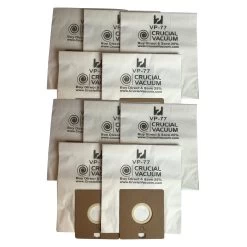 10pk Replacement Vacuum Bags, Fits VP-77 Bissell, Compatible With Part 203-2026, 32023 & 32115
