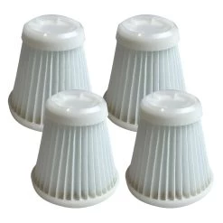 4pk Replacement Vacuum Filters, Fits Black & Decker Pivot, Reusable, Compatible With Part PVF100