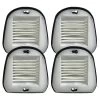 4pk Replacement VF20 Filter & Cover Kits, Fits Black & Decker Dustbuster, Compatible With Part 499739-00 -Best Filter Shop Black Decker VF20 4pk