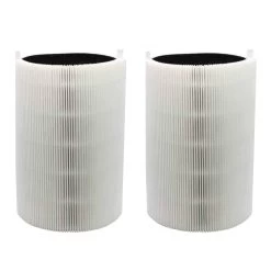 Particle & Carbon Filter Replacement Fits Blueair 411, 411+ & MINI Air Purifiers, Compare To Model # F411PACF102174, Foldable -Best Filter Shop Blueair 411 Filter 2pk