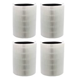 Particle & Carbon Filter Replacement Fits Blueair 411, 411+ & MINI Air Purifiers, Compare To Model # F411PACF102174, Foldable -Best Filter Shop Blueair 411 Filter 4pk