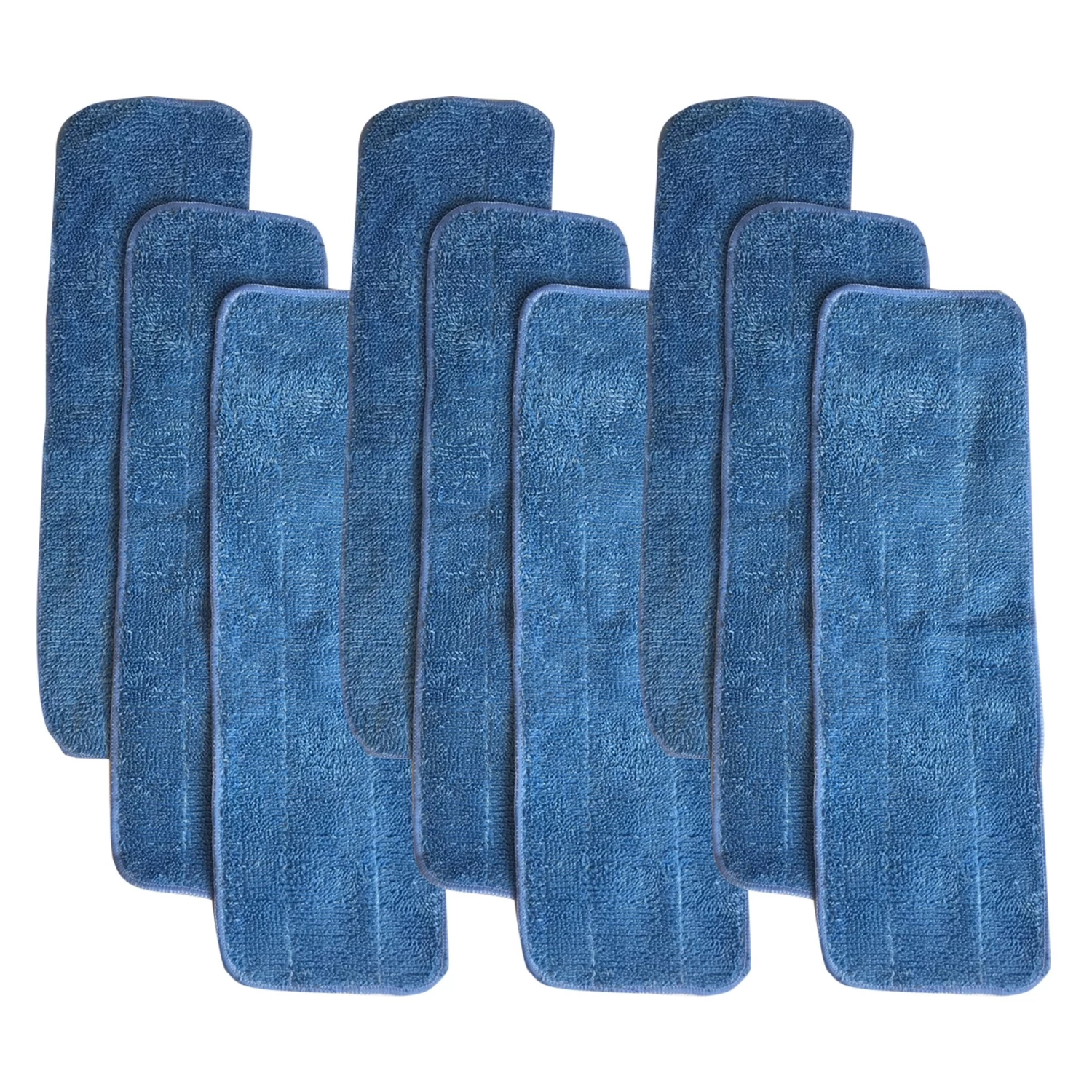 9pk Replacement Microfiber Mop Pads, Fits Bona Mops, Washable & Reusable, Compatible With Part AX0003053 3 9pk Replacement Microfiber Mop Pads, Fits Bona Mops, Washable & Reusable, Compatible With Part AX0003053